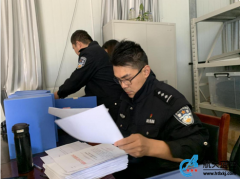 空港新城公安分局开展保密安全检查工作